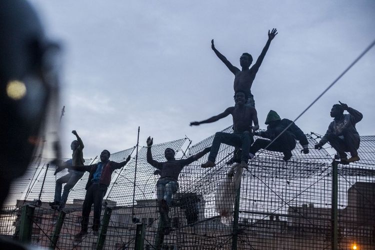 Nouvel assaut de migrants subsahariens sur Mellilia