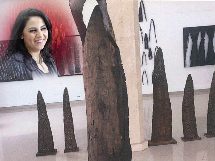 L’artiste-peintre tangéroise Najoua El Hitmi
