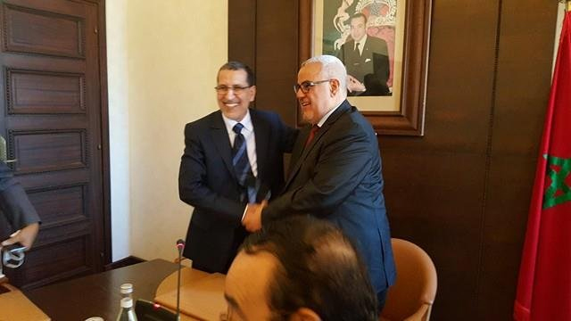 Emouvante cérémonie de Passation des Consignes entre Benkirane et El Othmani