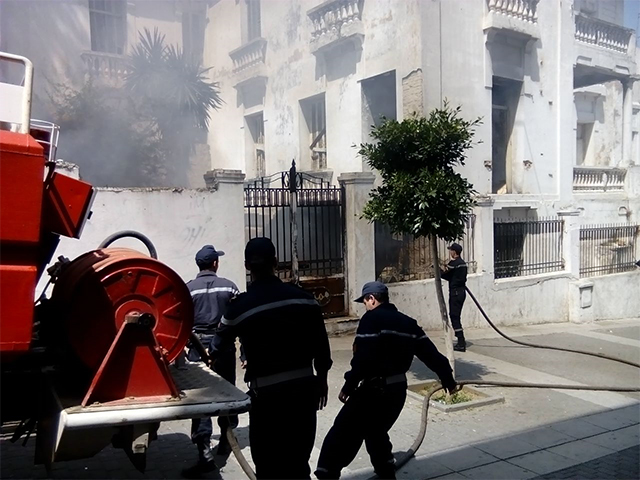 Boulevard Pasteur : Début d’incendie dans une villa abandonnée