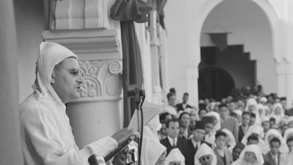 Visite historique à Tanger de Feu SM Mohammed V le 9 avril 1947