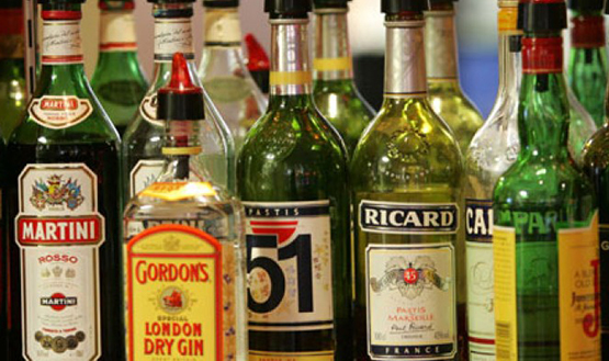 Saisie de 478 Bouteilles d’alcool de Contrebande ..