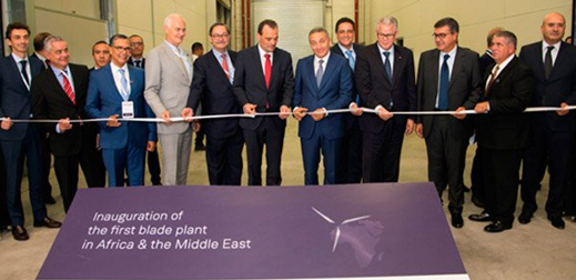 Siemens Inaugure son Usine de Pales d’éoliennes à Tanger