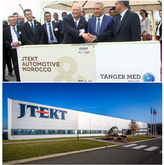 Equipements automobiles Une usine japonaise « JTEKT » à 20 millions d’euros à Tanger