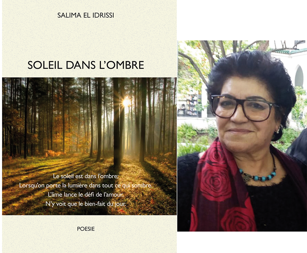 « Soleil dans l’ombre » recueil de poésie de Salima Idrissi