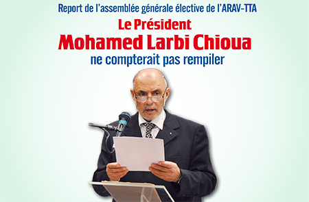 Report de l’assemblée générale élective de l’ARAV-TTA..