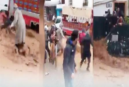 Tétouan Des jeunes sauvent « héroïquement » une femme, une fillette et un bébé des inondations