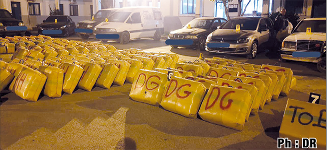 Nador saisie de 5 tonnes de chira