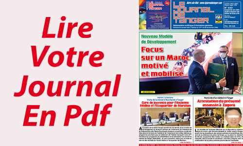 Le Journal de Tanger 29 Mai 2021 en PDF