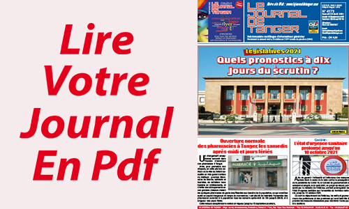 Le Journal de Tanger 31 Juillet 2021 en PDF