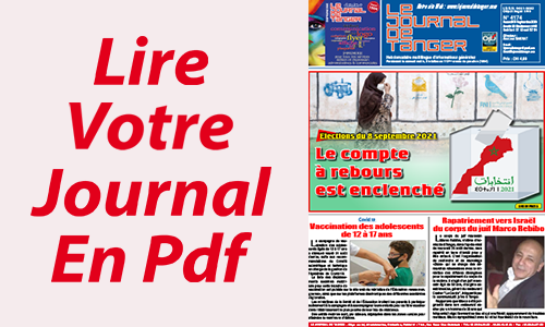 Le Journal de Tanger 31 Juillet 2021 en PDF