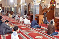 Perturbation dans une mosquée