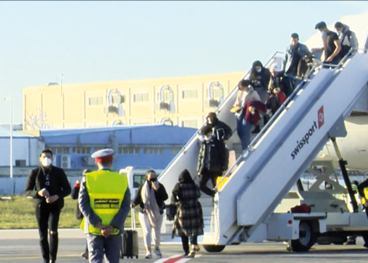 Des Marocains résidant en Ukraine rapatriés à Tanger