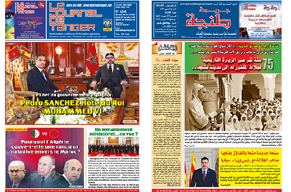 Le Journal de Tanger 09 Avril 2022 en PDF