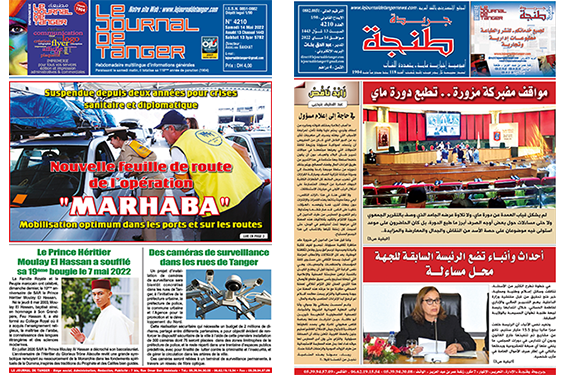 Le Journal de Tanger 07 Mai 2022 en PDF