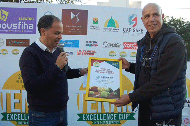 Une 2ème édition éclatante ! « EXCELLENCE CUP » inter-entreprises de Tennis à Tanger..