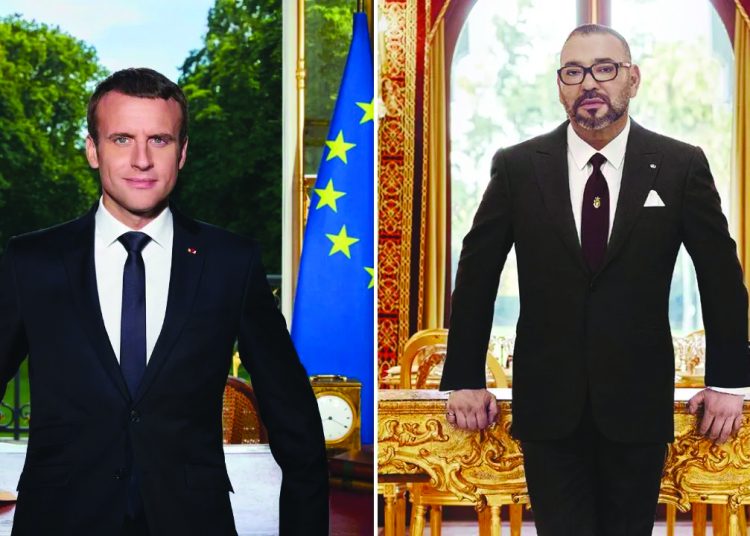 Invitation du Souverain Marocain, son altesse Royale le Roi Mohamed VI pour le président de la république française M. Emmanuel Macron