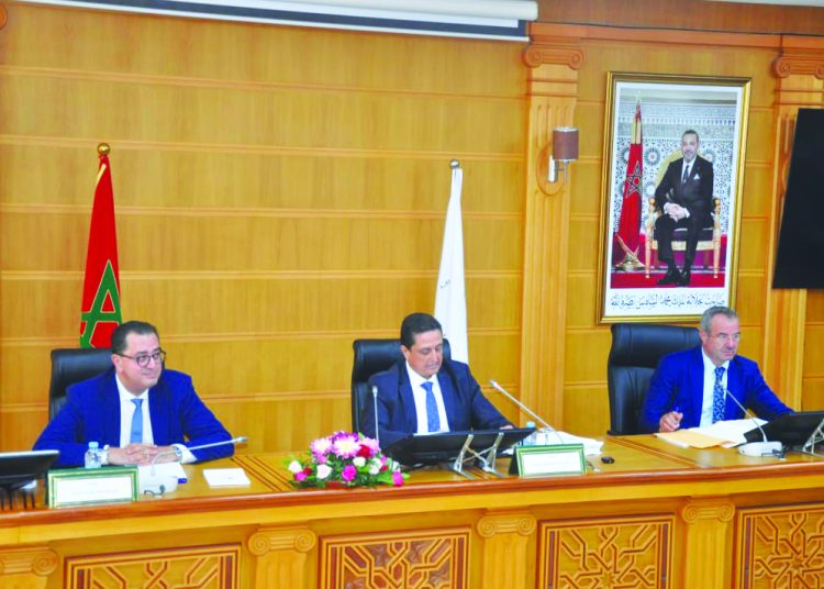 Réunion du conseil de la Région, région de Tanger, Tétouan Al Hoceima