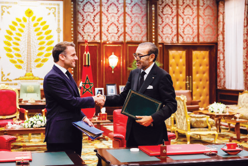 La Déclaration relative au » Partenariat d’exception renforcé » entre le Royaume du Maroc et la République Française