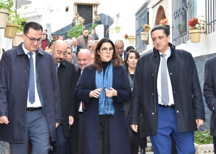 Mme Fatima Zahra Mansouri en visite à Tanger pour inspecter et signer plusieurs accords pour la région de Tanger-Tétouan-Al Hoceima