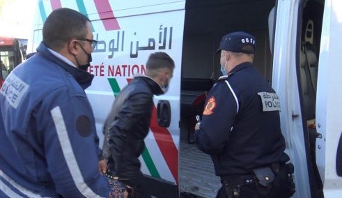 Arrestation d’un jeune pour menace et agression sur la voie publique