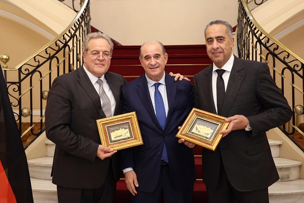 Abdellatif Hammouchi en réunion à Madrid avec ses homologues espagnol et allemand