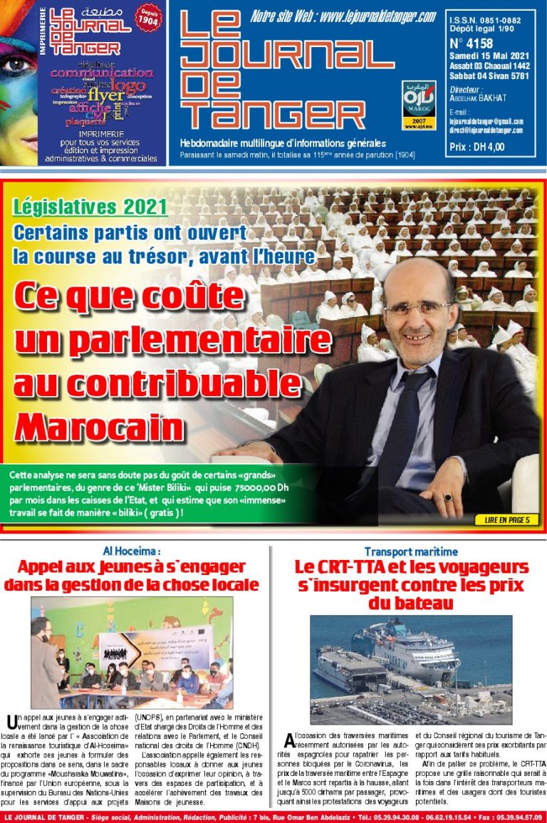 JDT 15 Mai 2021 N° 4158