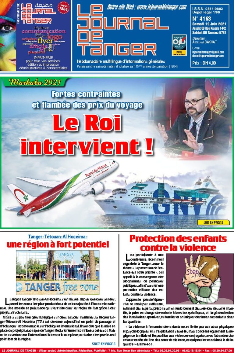JDT 19 Juin 2021 N° 4163