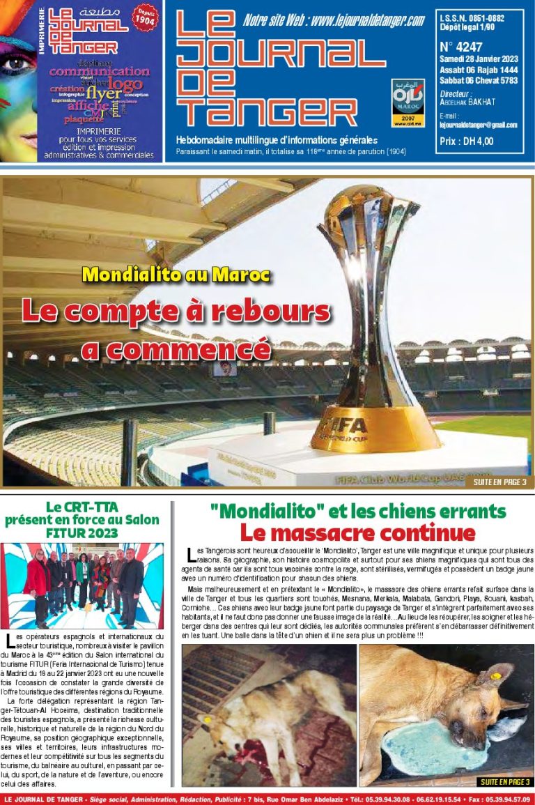 JDT 28 Janvier 2023