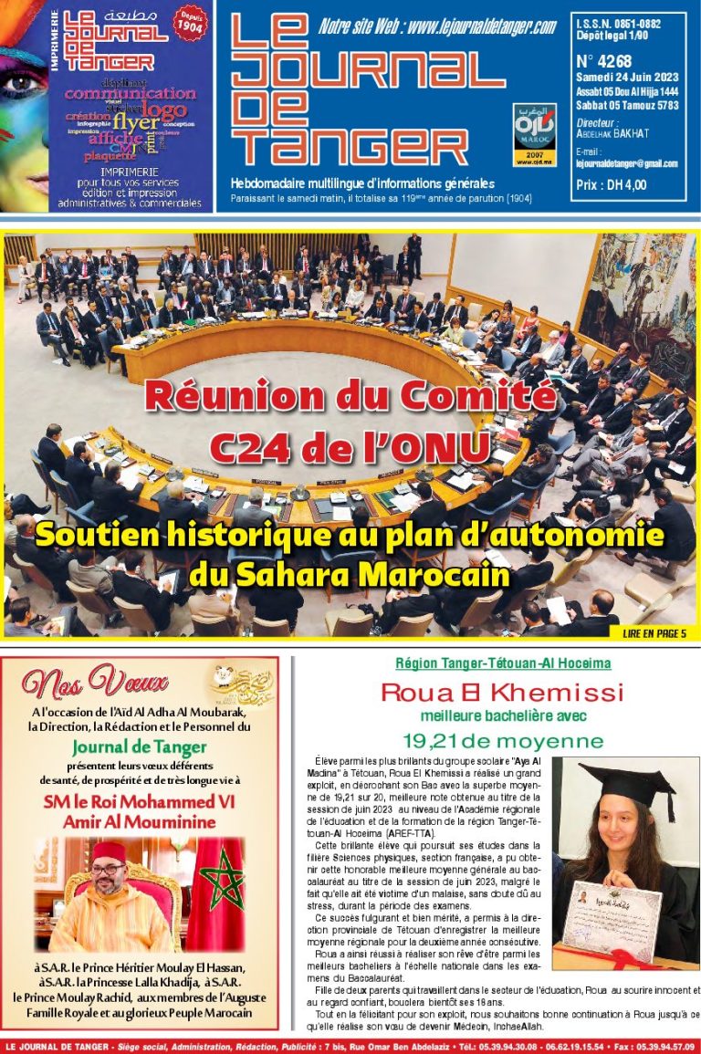JDT 24 Juin 2023 N° 4268