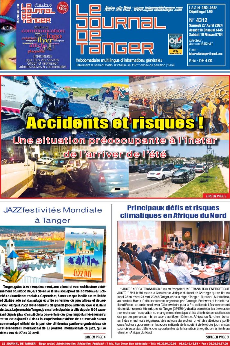 JDT 27 Avril 2024 N° 4312