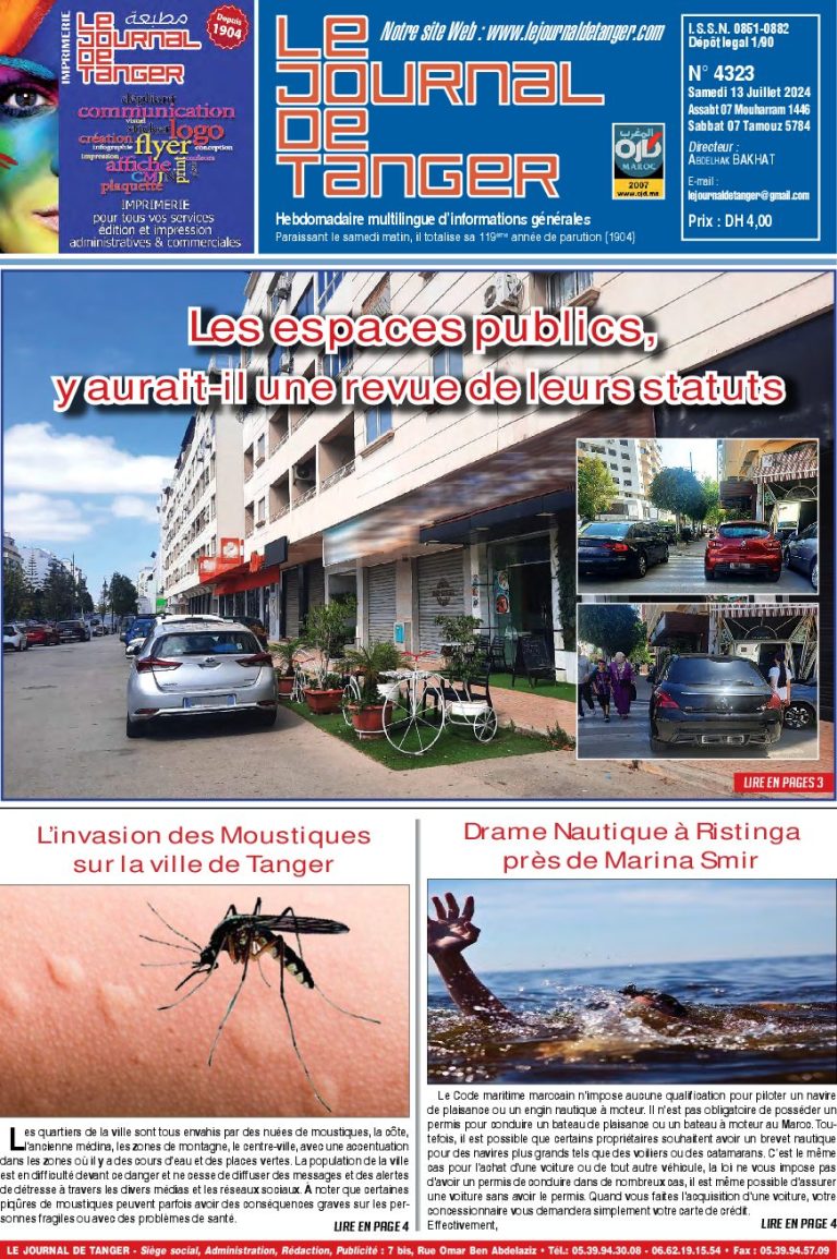 JDT 13 Juillet 2024 N° 4323
