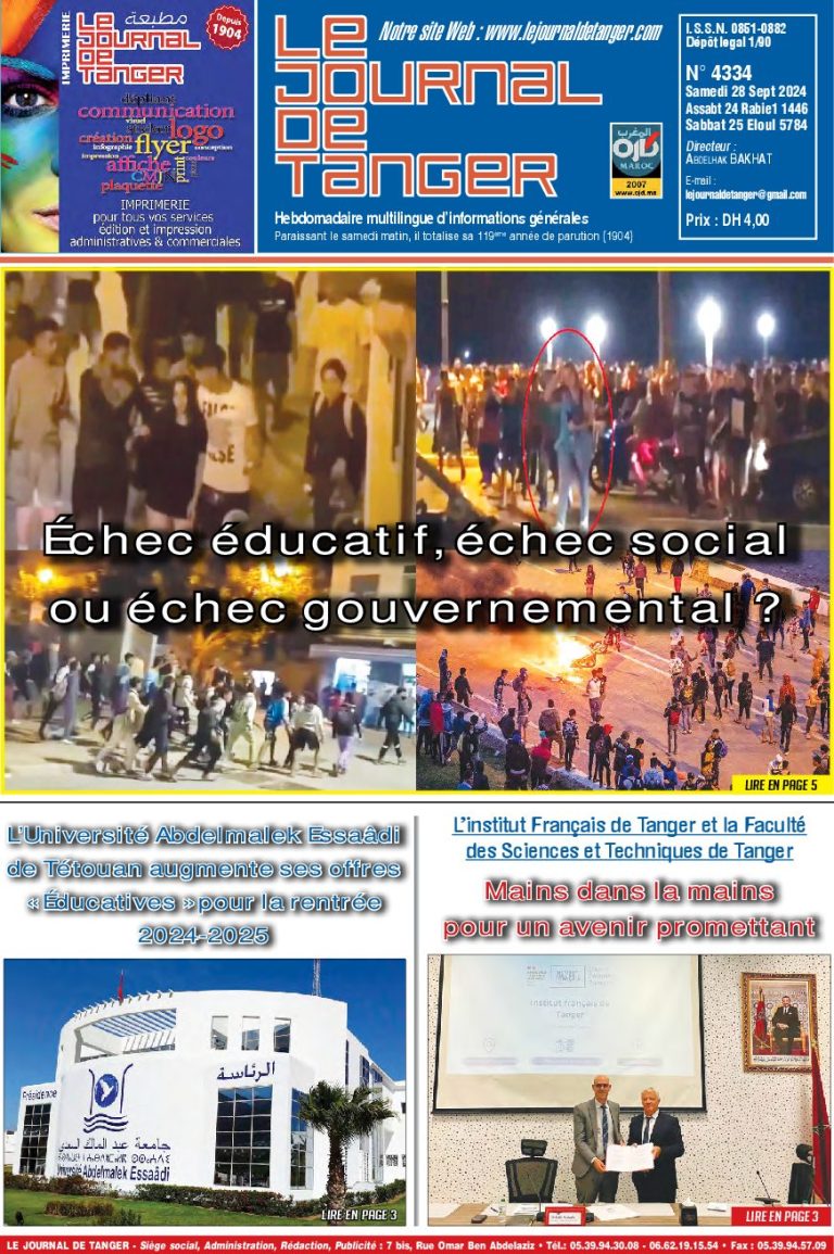 JDT 28 Septembre 2024 N° 4334