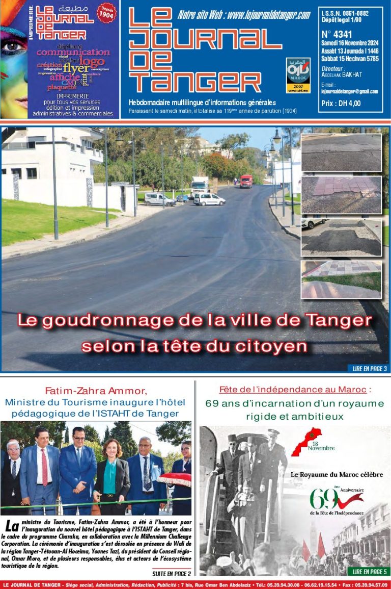 JDT 16 Novembre 2024 N° 4341