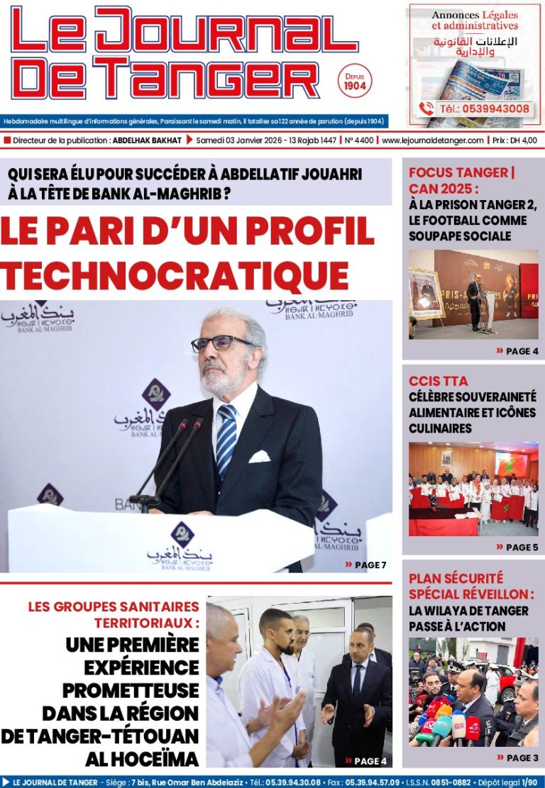 JDT 3 Janvier 2026 N° 4400