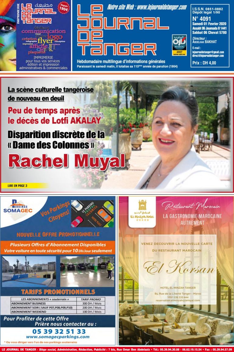 JDT 1 Février 2020 N° 4091