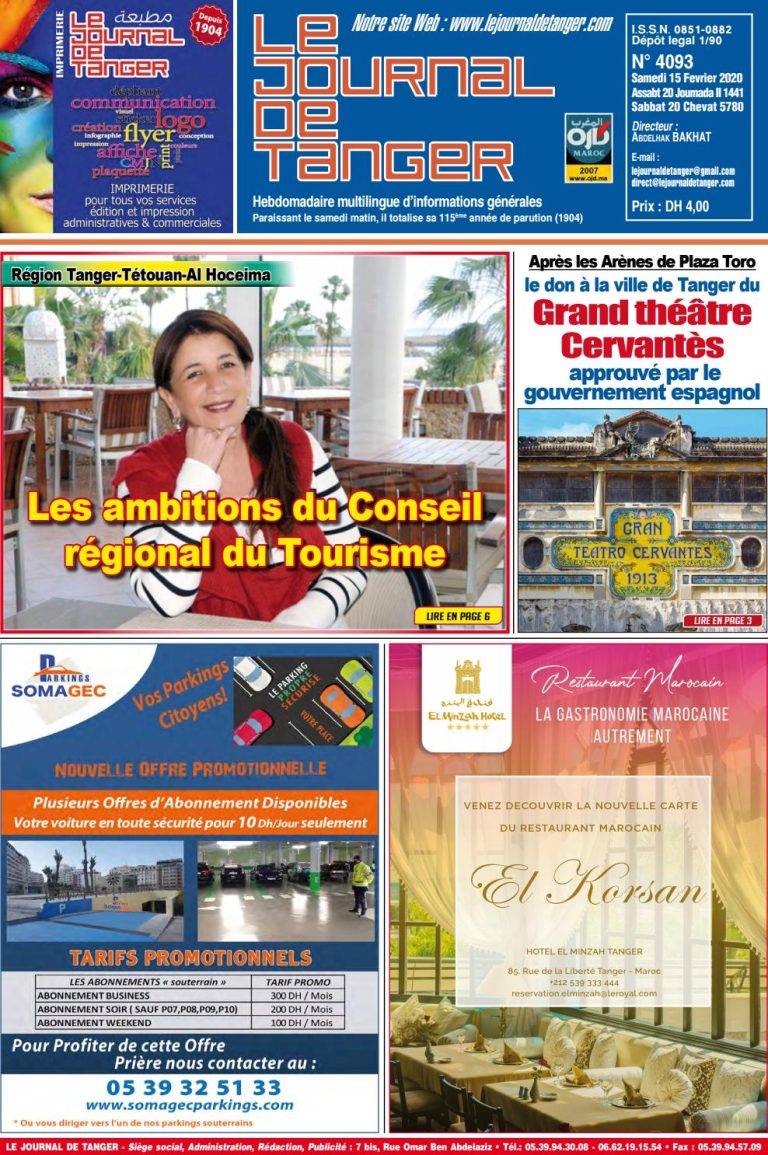 JDT 15 Février 2020 N° 4093