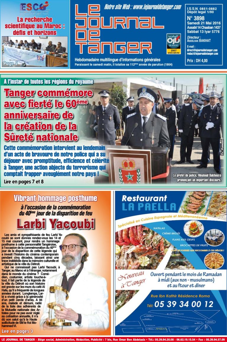 JDT 21 Mai 2016