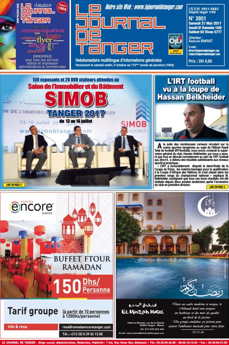 JDT 27 Mai 2017
