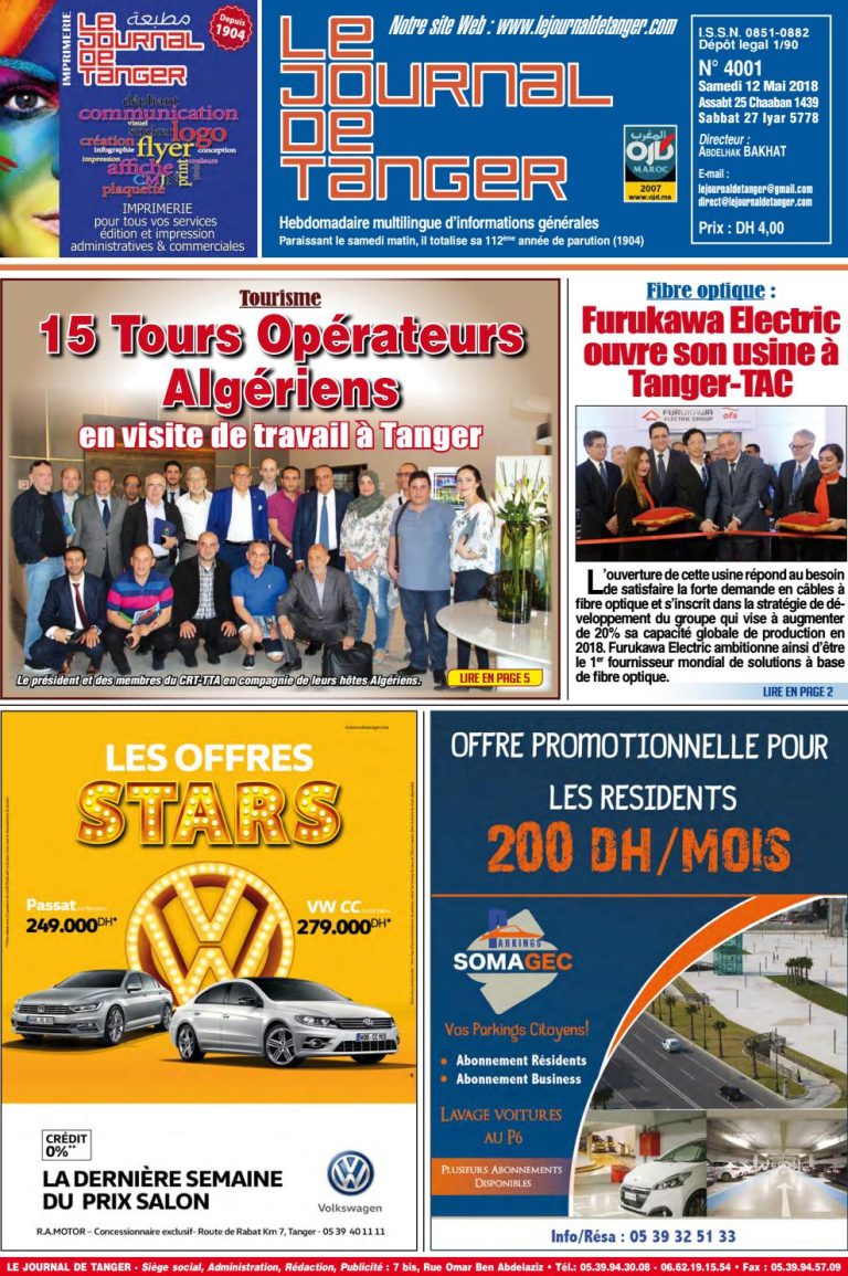 JDT 12 Mai 2018