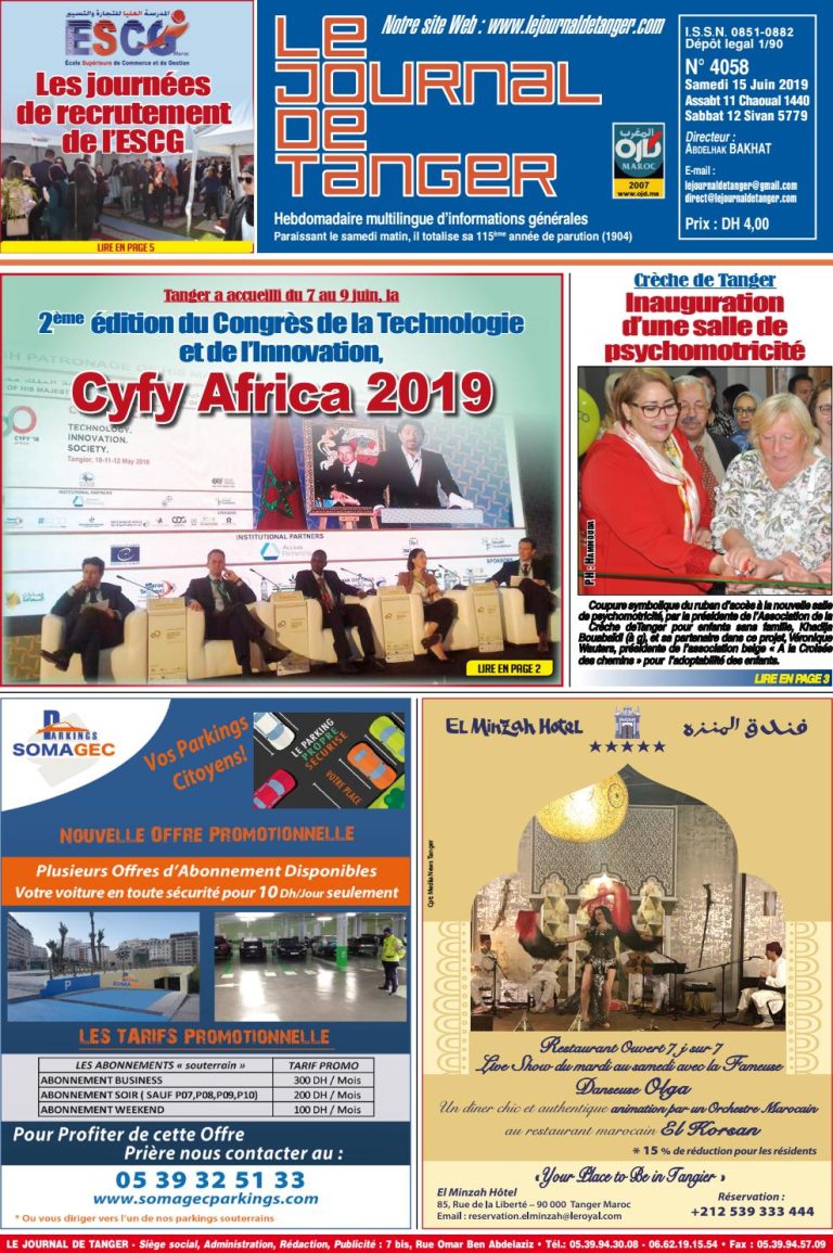 JDT 15 Juin 2019